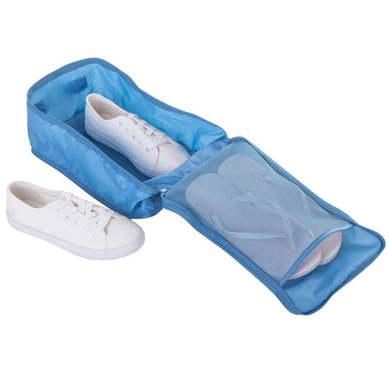 JJ POWER Travel Shoe Bags, Foldable Waterproof Shoe Puches Organizer-Double Layer (Multi-colored4) - Image 4